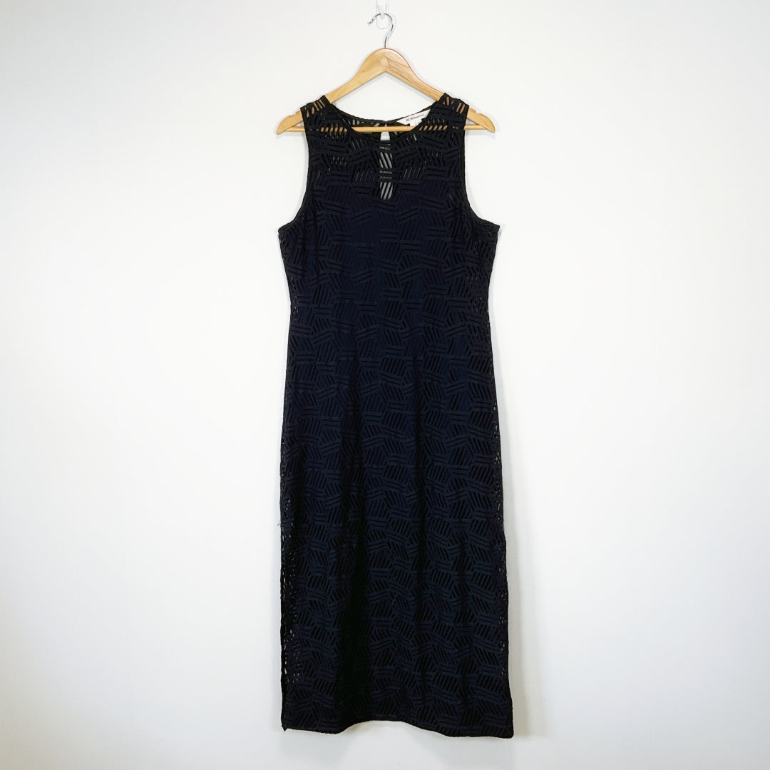 BCBG Generation - Sheer Black Bodycon dress