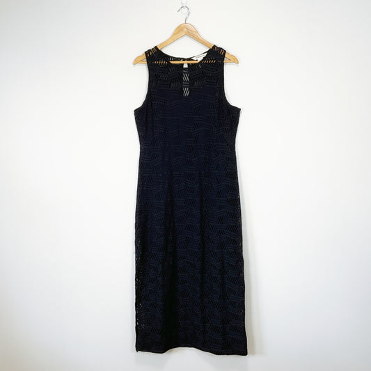 BCBG Generation - Sheer Black Bodycon dress