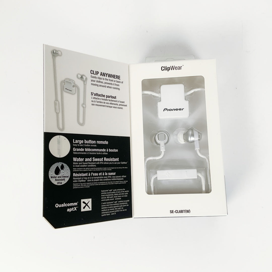 Pioneer - ClipWear Plus - Wireless Sports Earphones