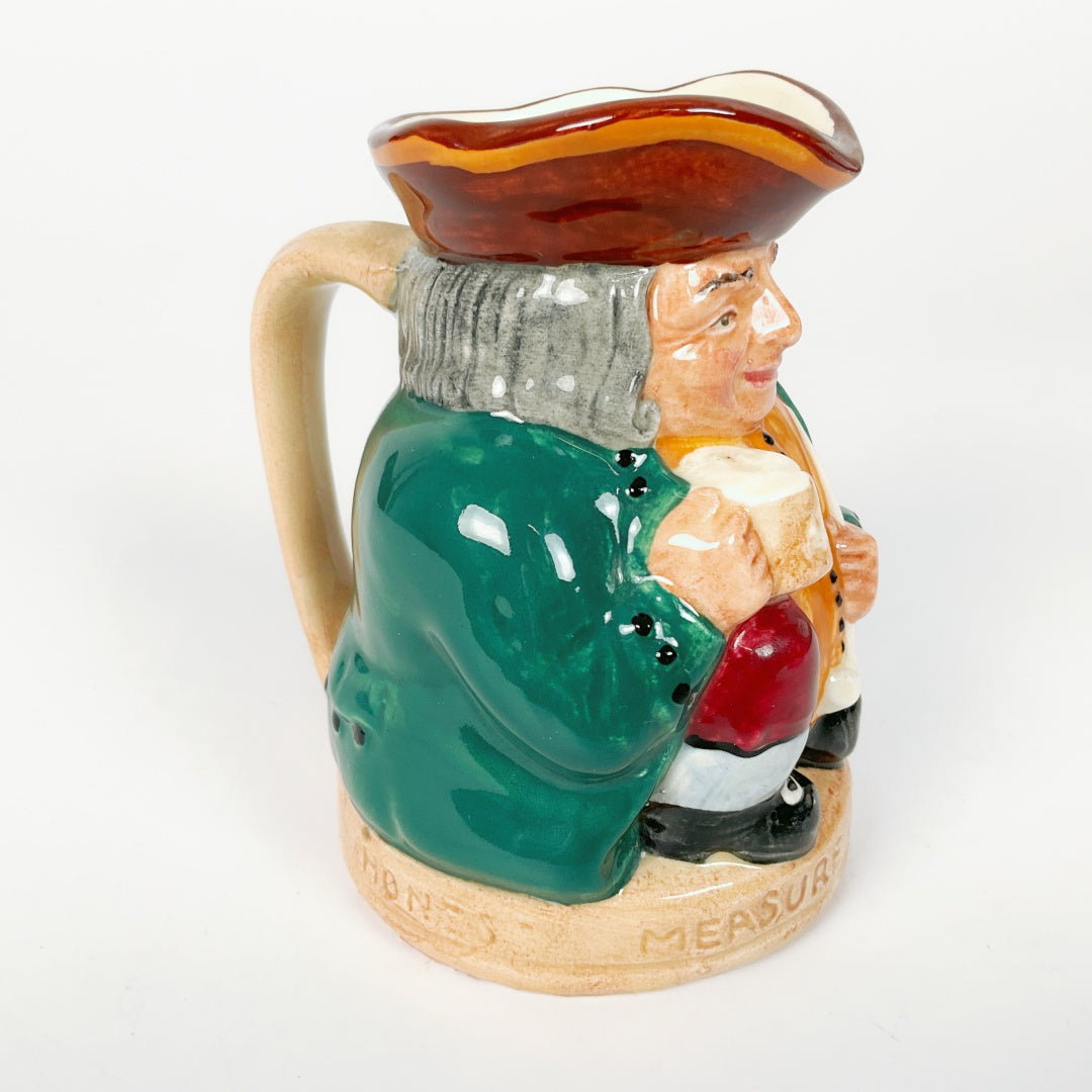 Vintage Royal Doulton Small Toby Jug - Honest Measure Drink at Leisure