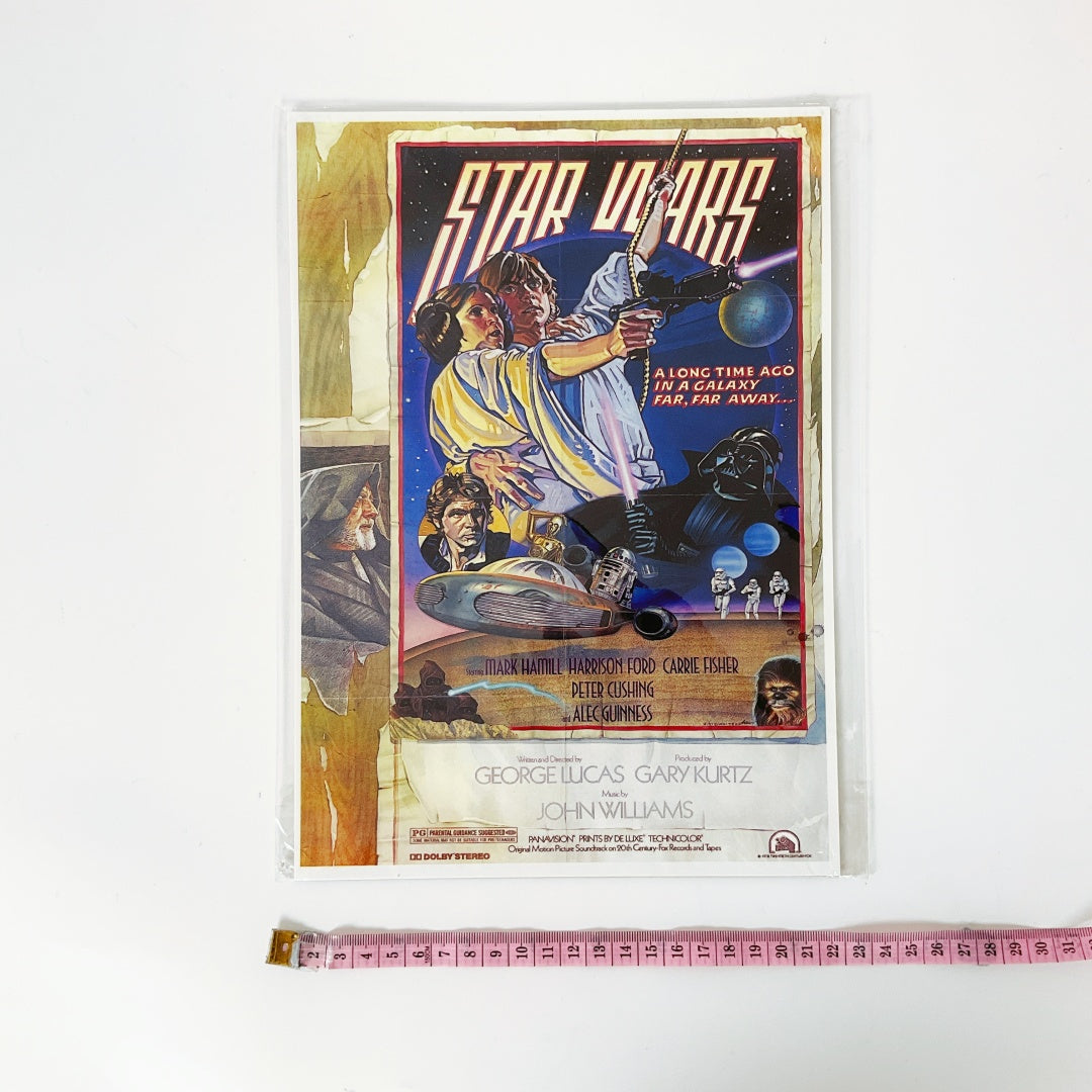 A4 Art Print - 1977 Star Wars Movie Poster