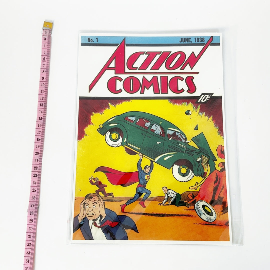 A4 Art Print - 1938 Action Comics Issue #1