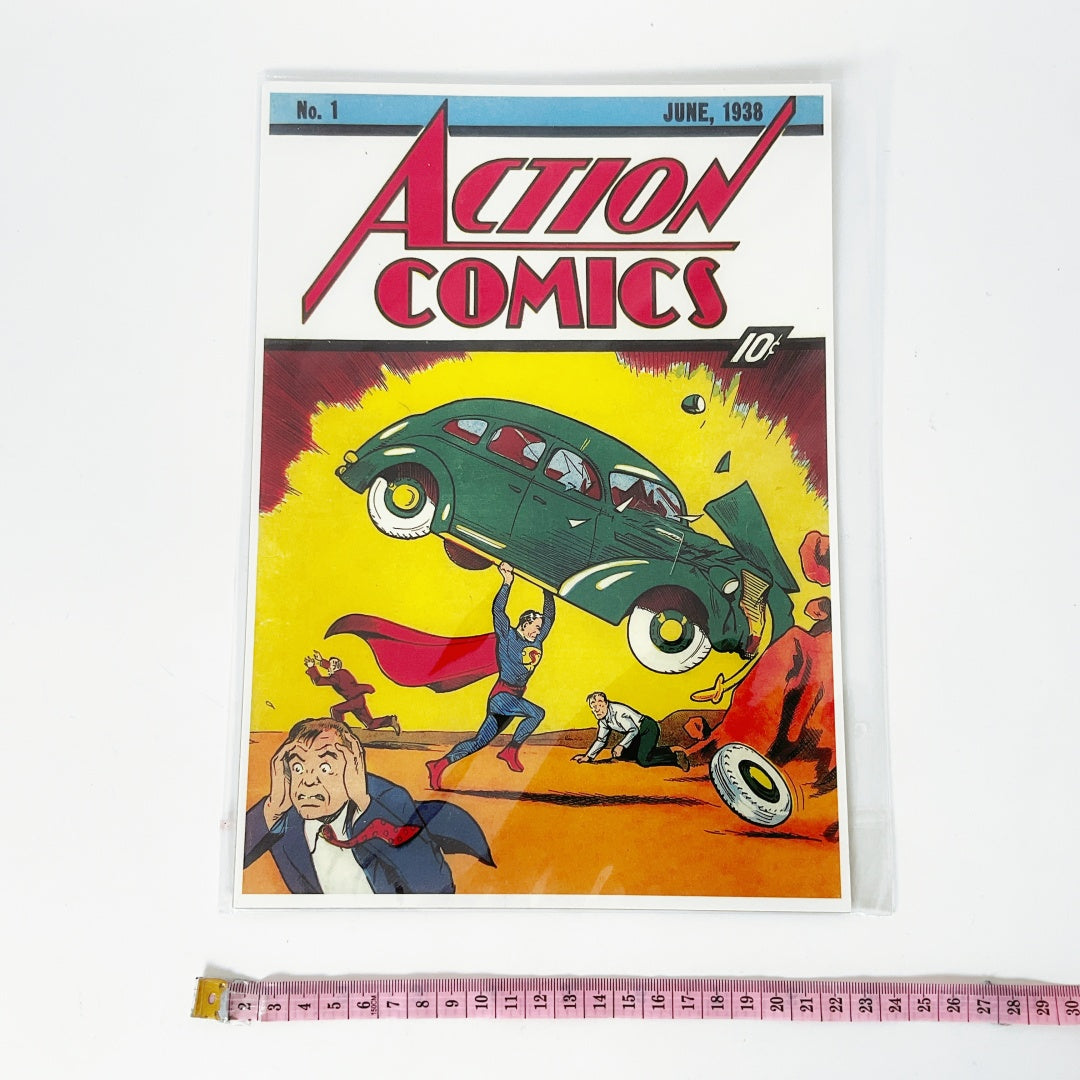 A4 Art Print - 1938 Action Comics Issue #1