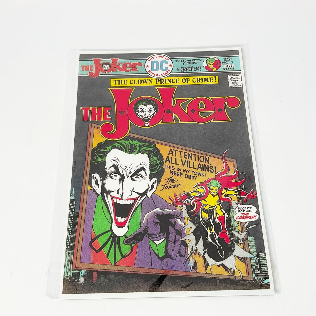A4 Art Print - 1975 The Joker vs The Creeper Issue #3