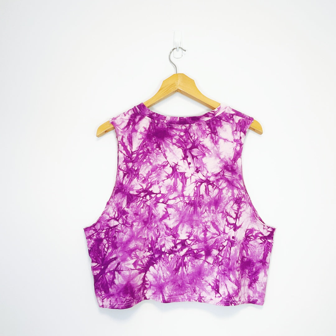 MINKPINK - Purple “Forever Young” Sleeveless Tank Top
