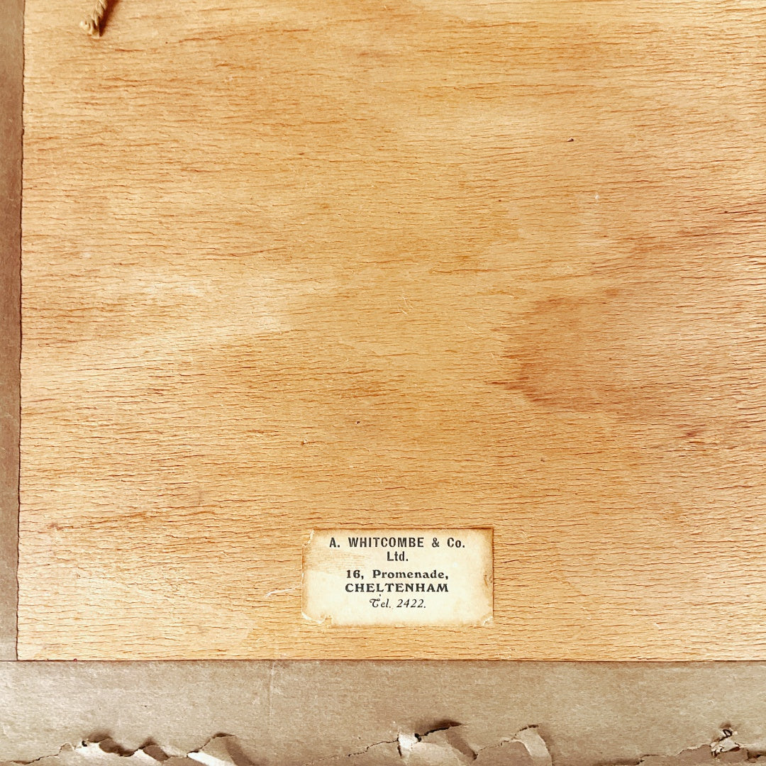 Antique Dickens Martin Chuzzlewit Steel Engraving – Mrs. Gamp – Framed (21 × 26 cm)