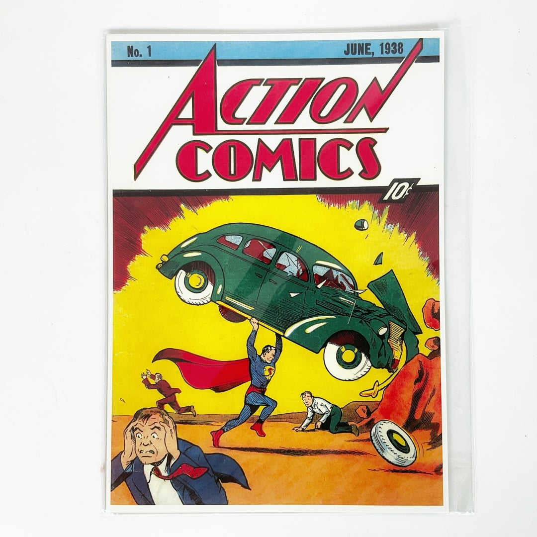 A4 Art Print - 1938 Action Comics Issue #1