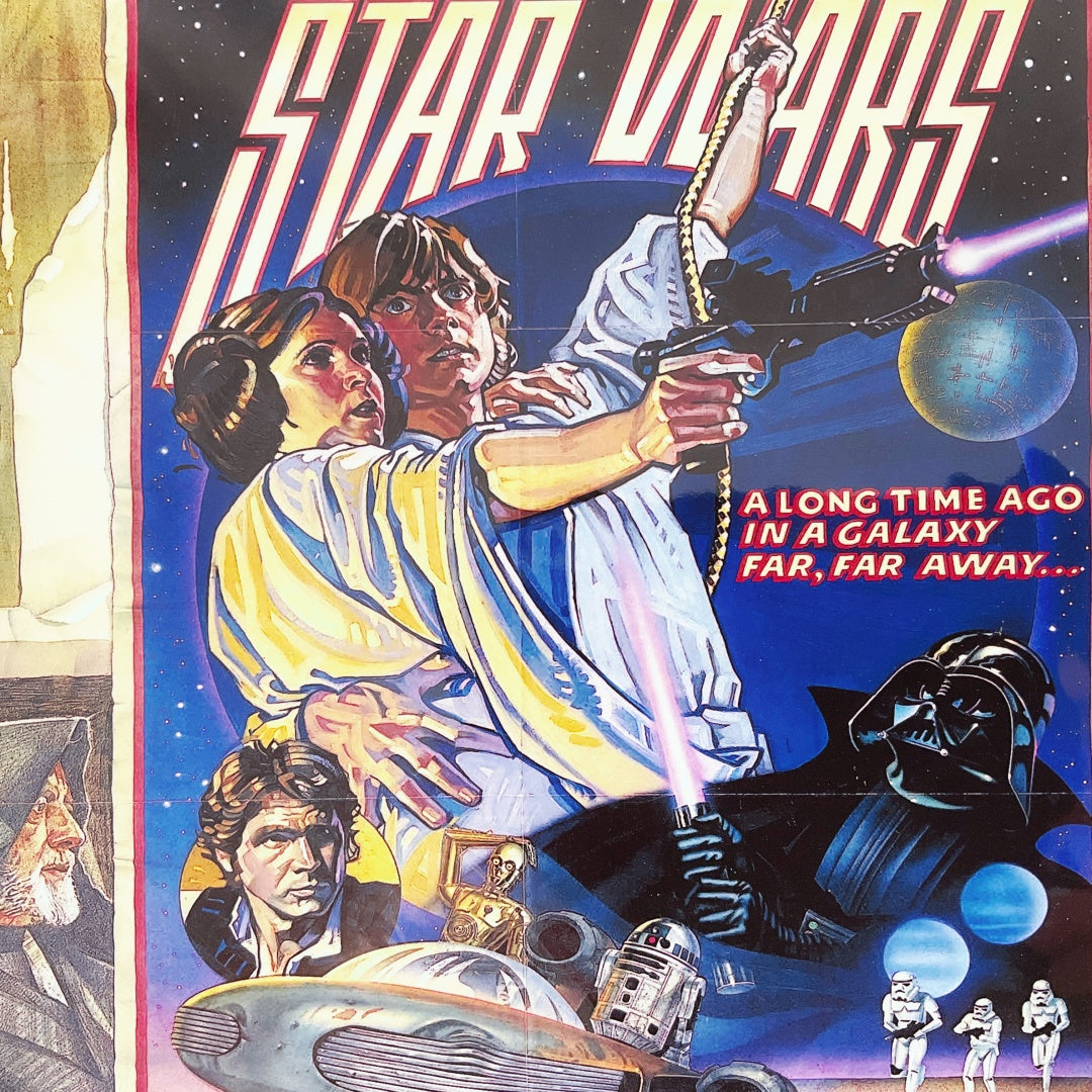 A4 Art Print - 1977 Star Wars Movie Poster