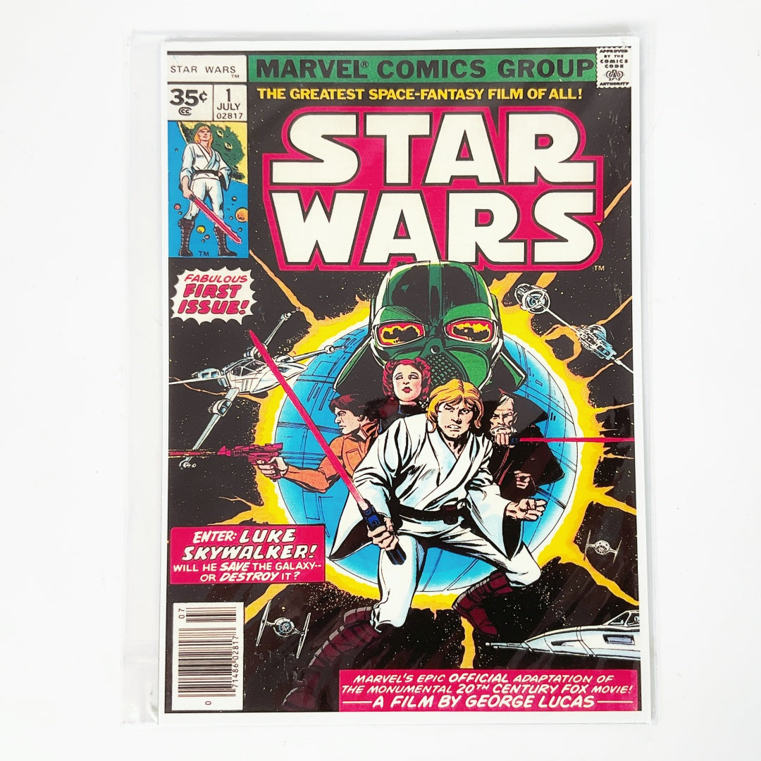 A4 Art Print - 1977 Star Wars Issue #1
