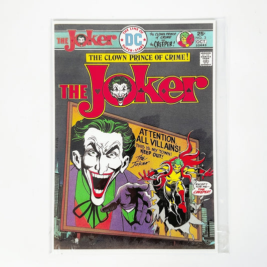 A4 Art Print - 1975 The Joker vs The Creeper Issue #3