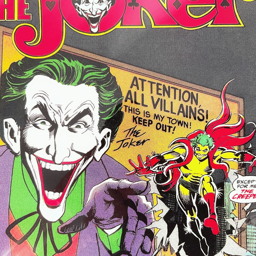 A4 Art Print - 1975 The Joker vs The Creeper Issue #3