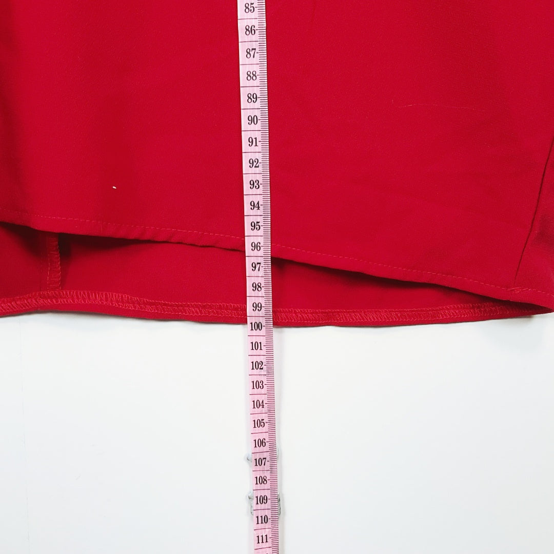 Federation - Red Long Sleeve Dress