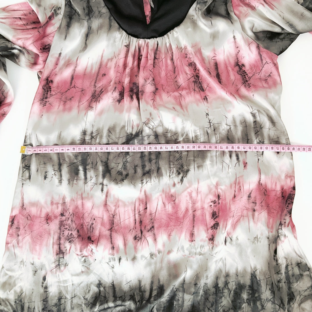 Chlorofile Long Sleeve Mini Dress / Tunic – Patterned – NZ Designer