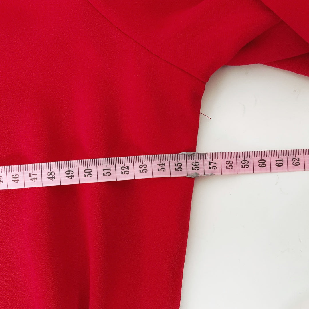 Federation - Red Long Sleeve Dress