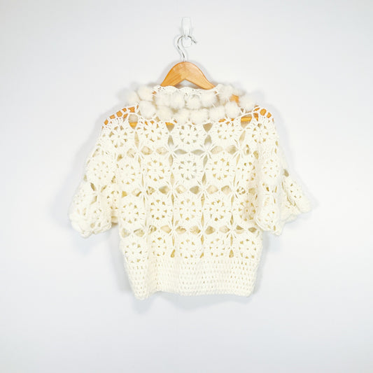 Caroline Morgan - Crochet Top