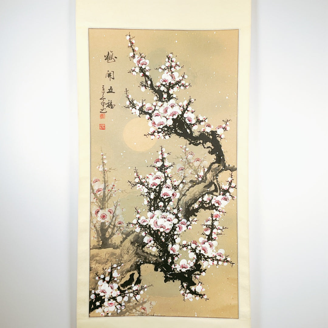 Chinese Plum Blossom Scroll