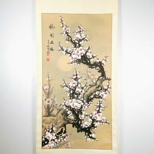 Chinese Plum Blossom Scroll