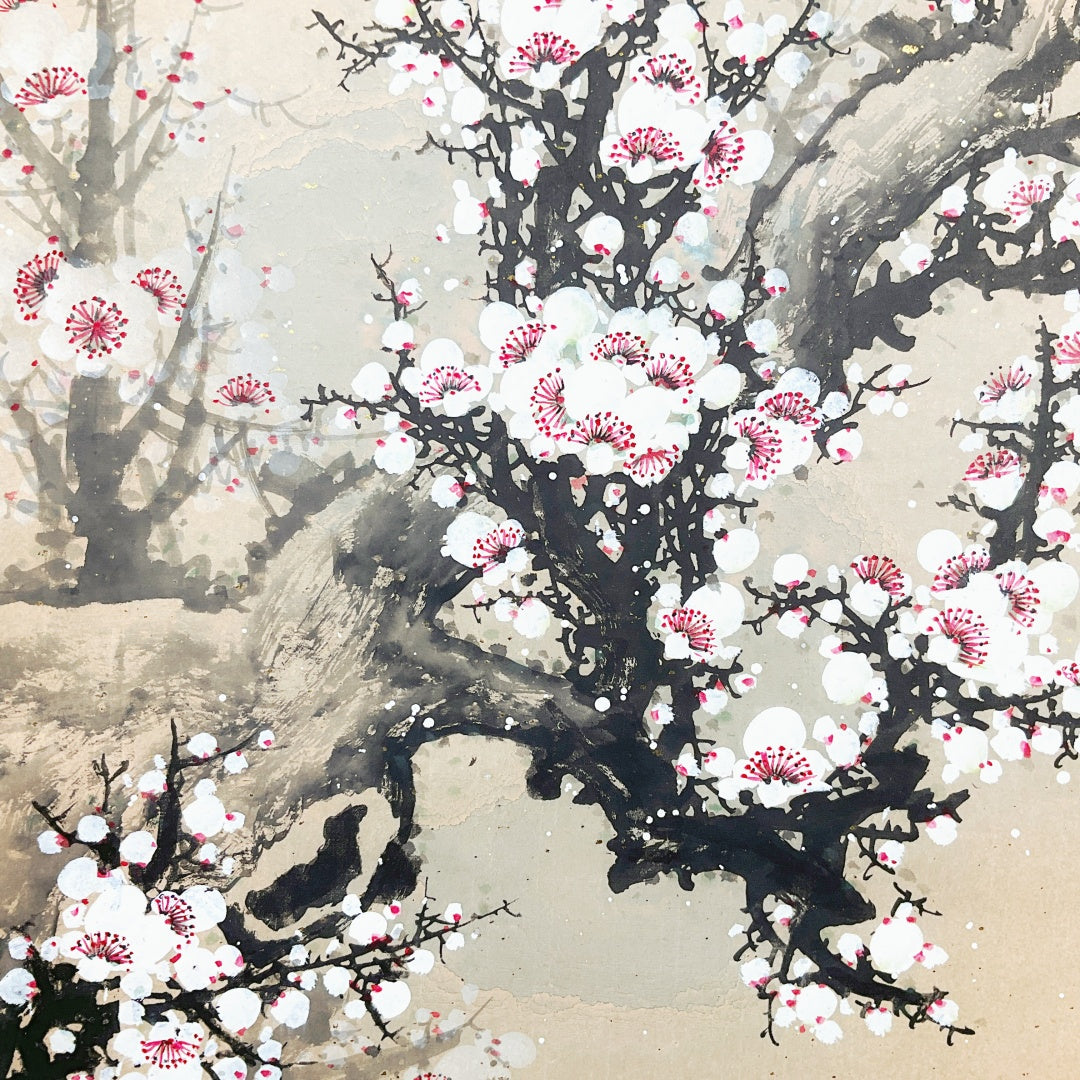 Chinese Plum Blossom Scroll