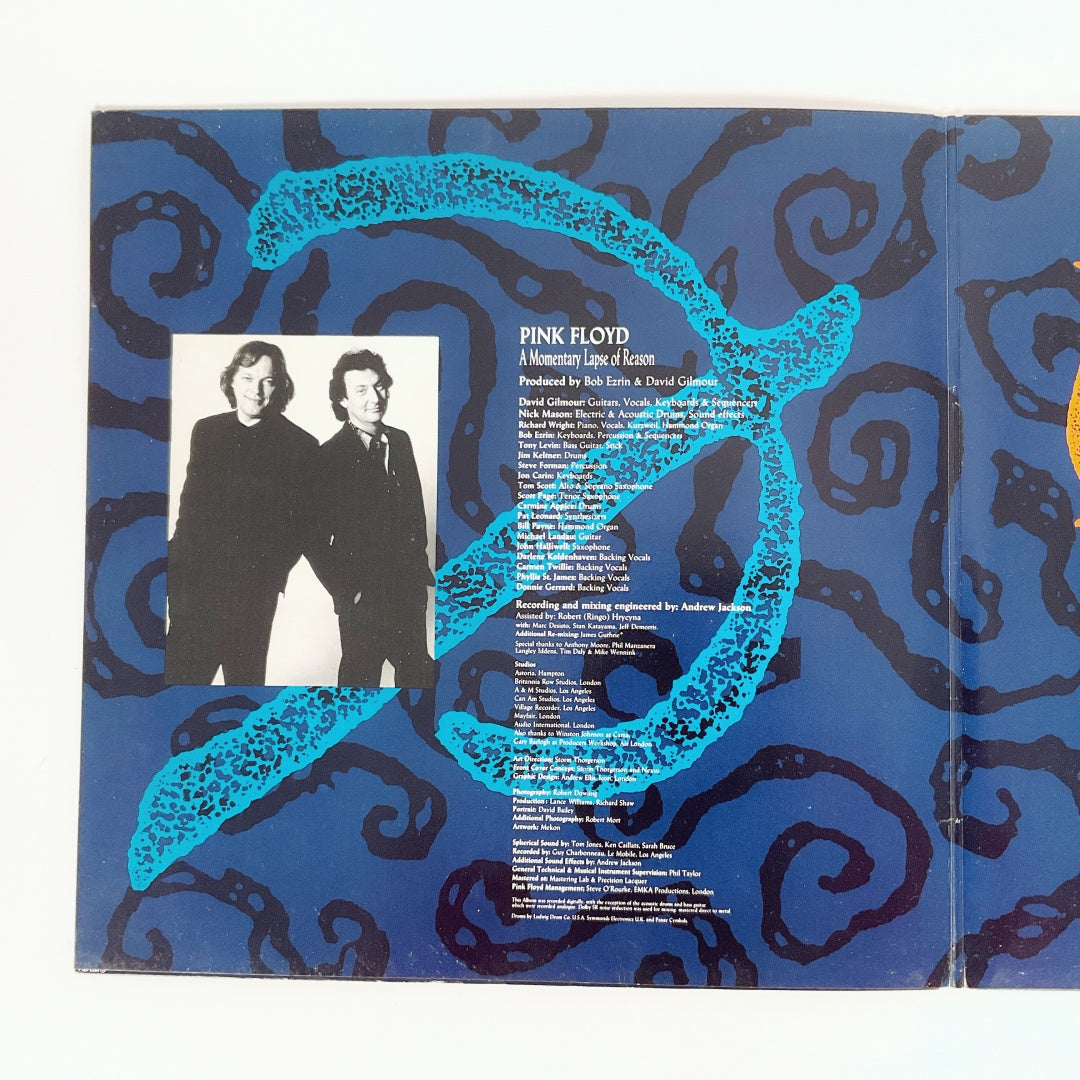 LP Vinyl Record – Pink Floyd – A Momentary Lapse of Reason – 1987