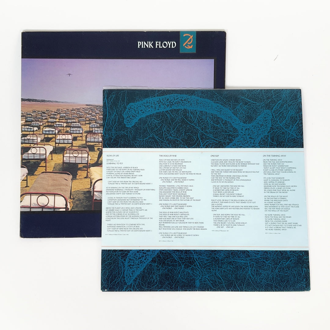 LP Vinyl Record – Pink Floyd – A Momentary Lapse of Reason – 1987