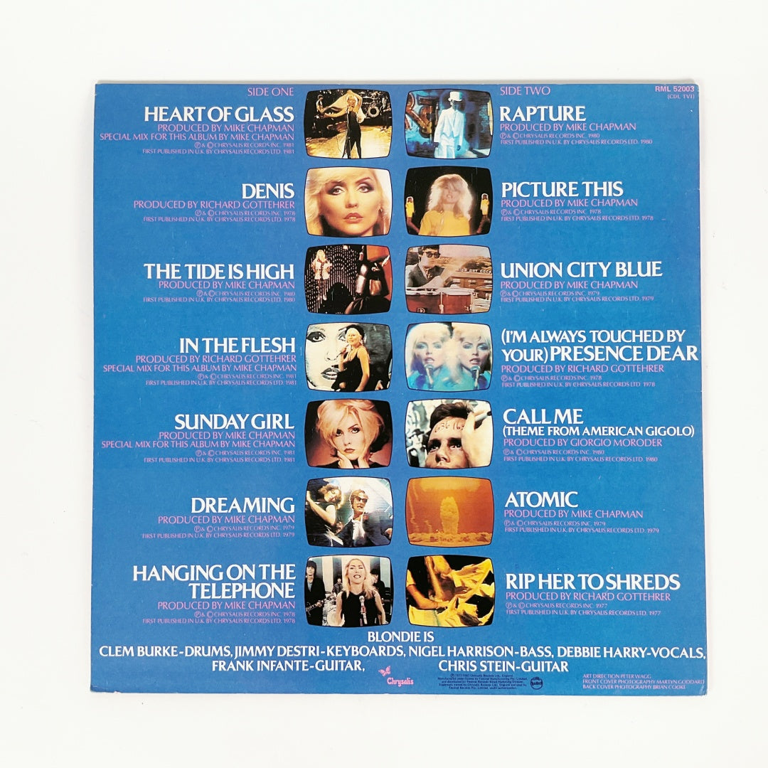 LP Vinyl Record – Blondie – The Best of Blondie – 1981