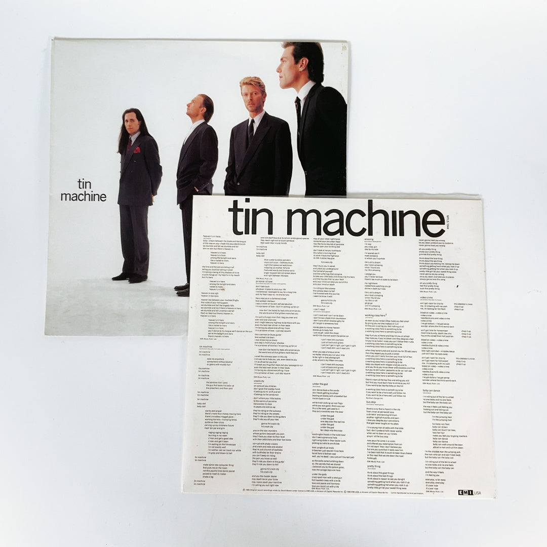 LP Vinyl Record – Tin Machine – David Bowie – 1989