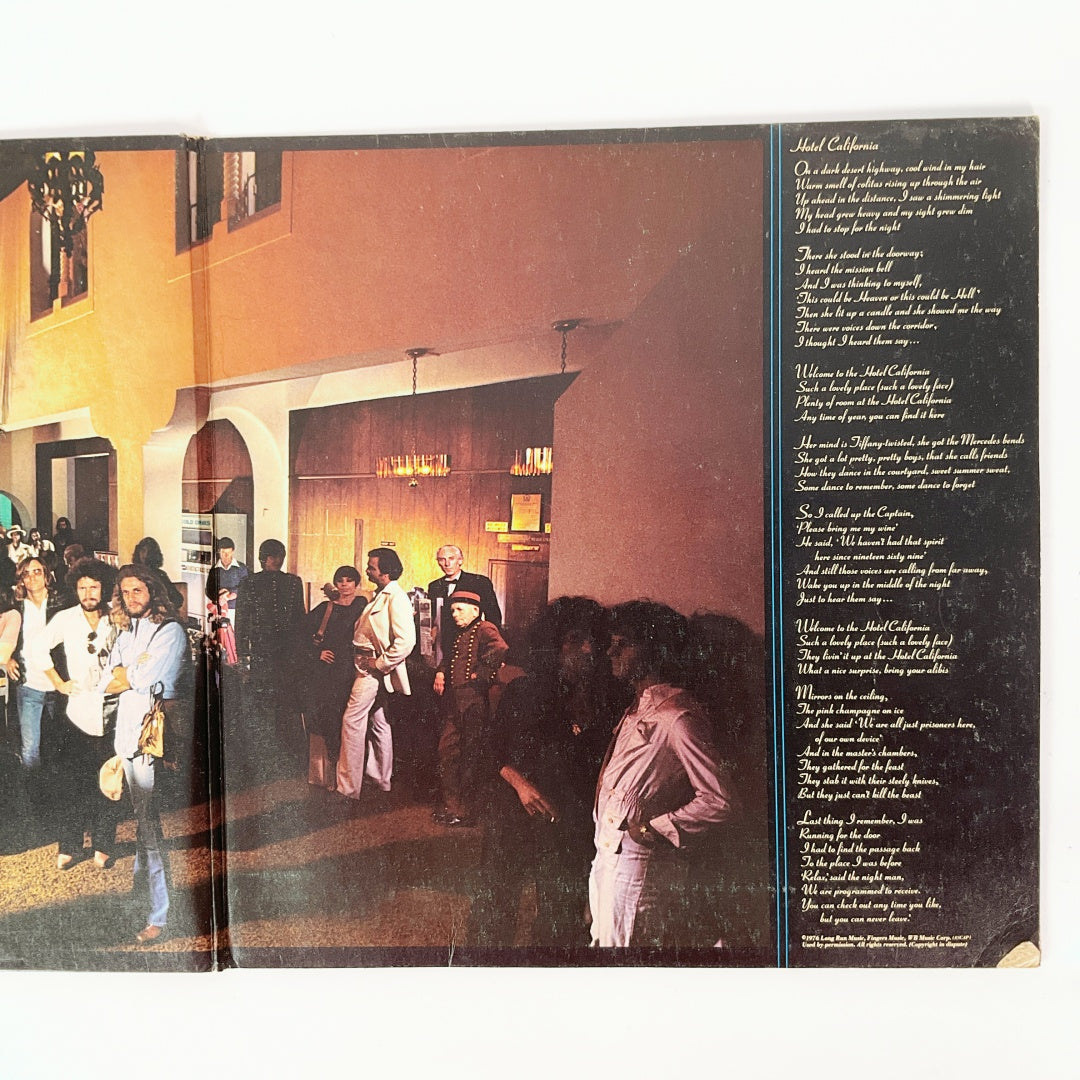 LP Vinyl Record – Eagles – Hotel California – Classic Rock
