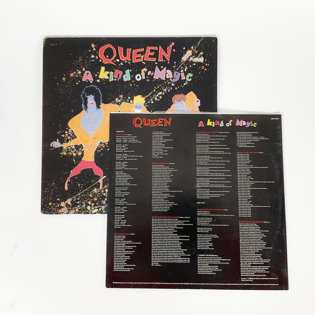LP Vinyl Record – Queen – A Kind of Magic – 1986
