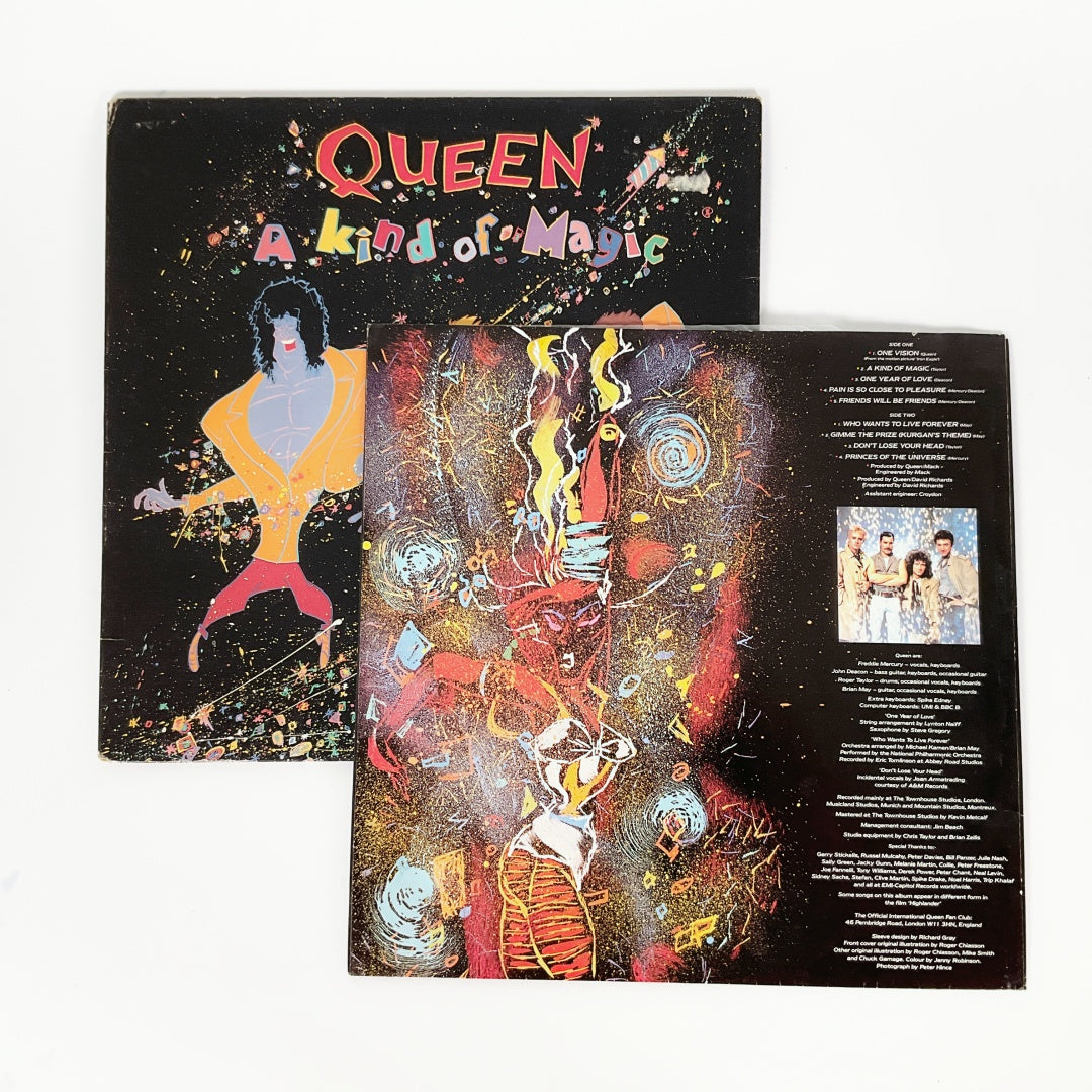 LP Vinyl Record – Queen – A Kind of Magic – 1986