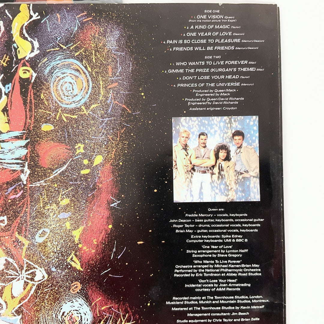 LP Vinyl Record – Queen – A Kind of Magic – 1986