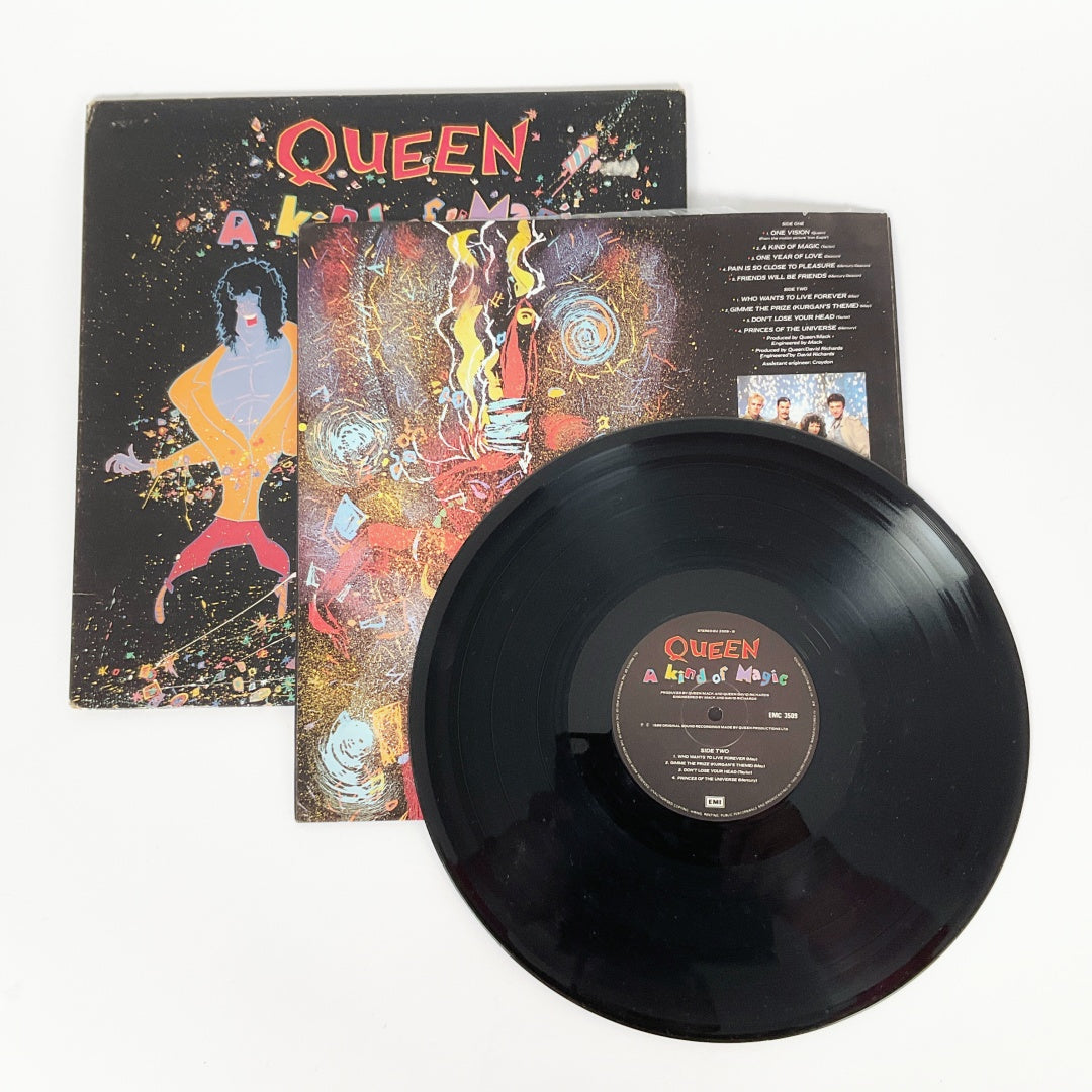LP Vinyl Record – Queen – A Kind of Magic – 1986