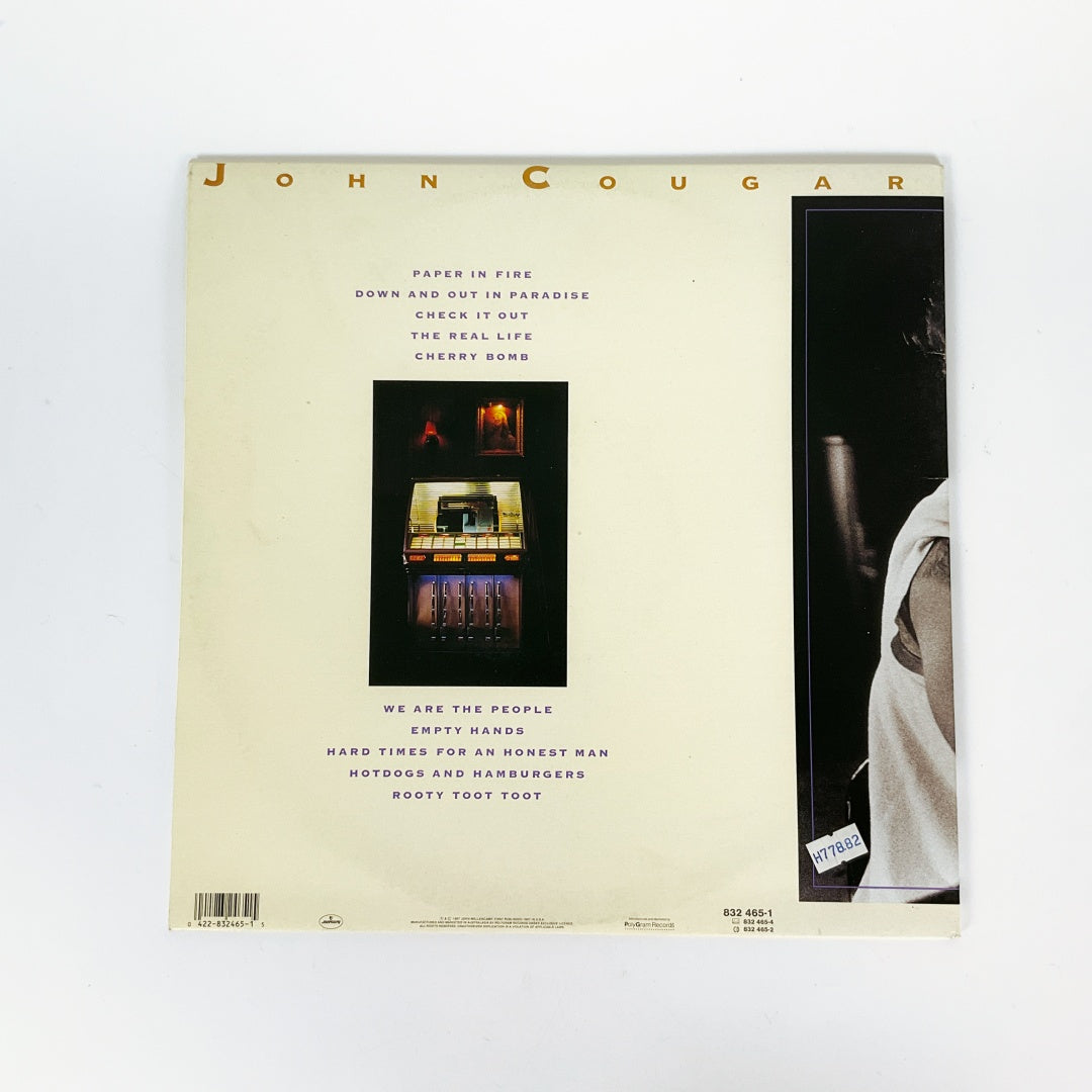 LP Vinyl Record – John Mellencamp – The Lonesome Jubilee – 1987
