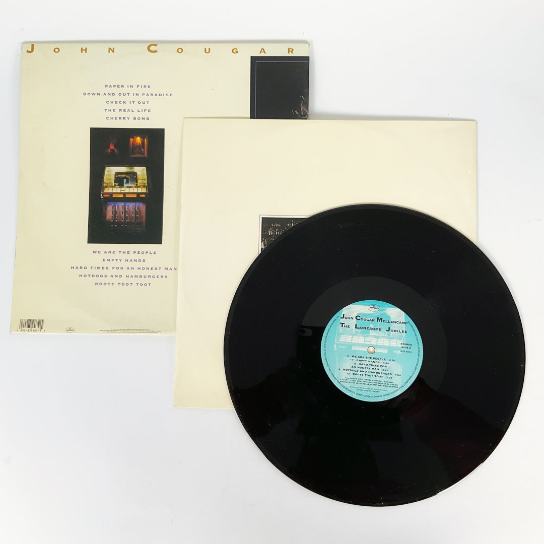 LP Vinyl Record – John Mellencamp – The Lonesome Jubilee – 1987