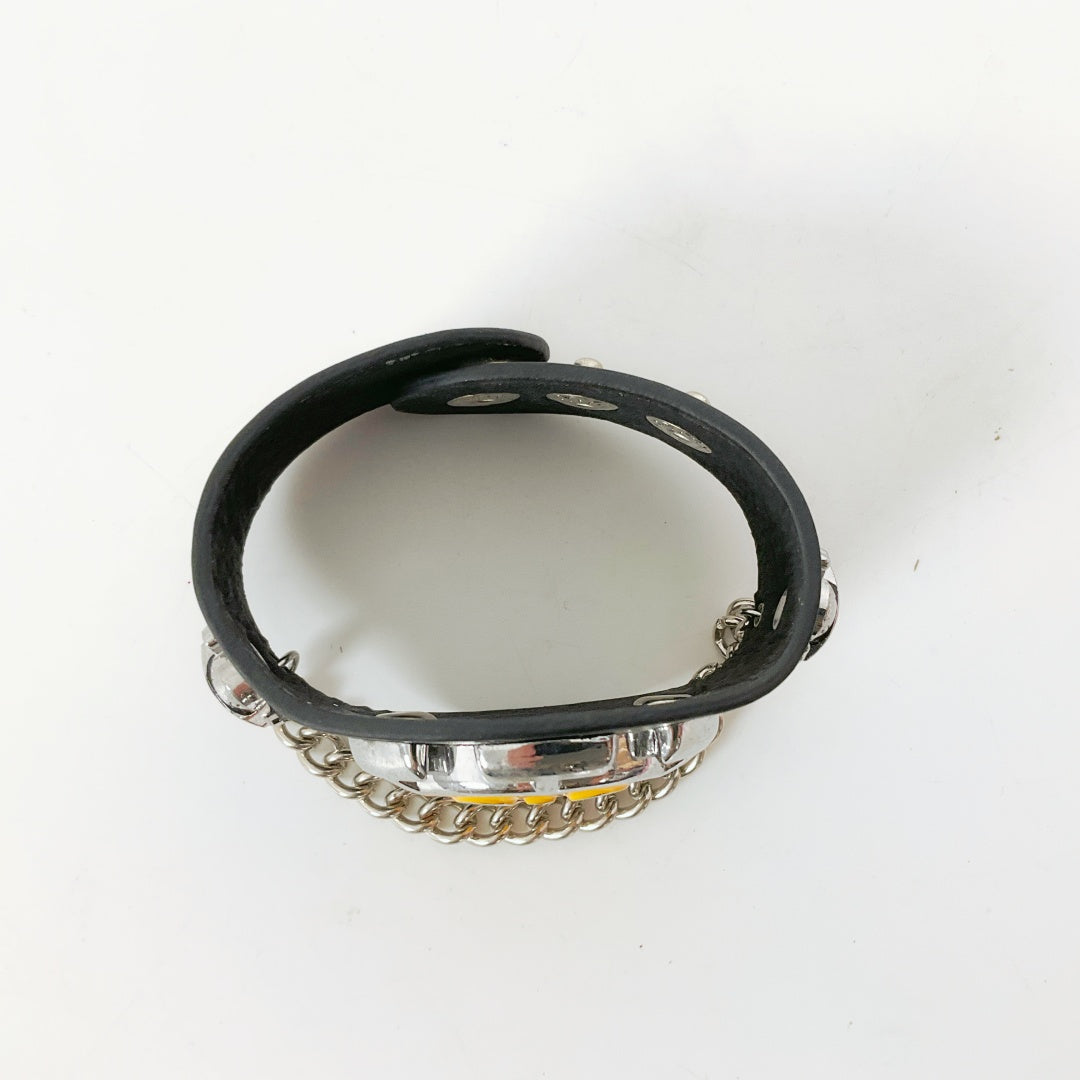 One Piece Leather Bracelet