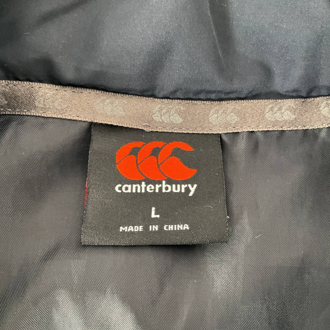 Canterbury Black Puffer Vest – NZ Warriors Embroidered Logo