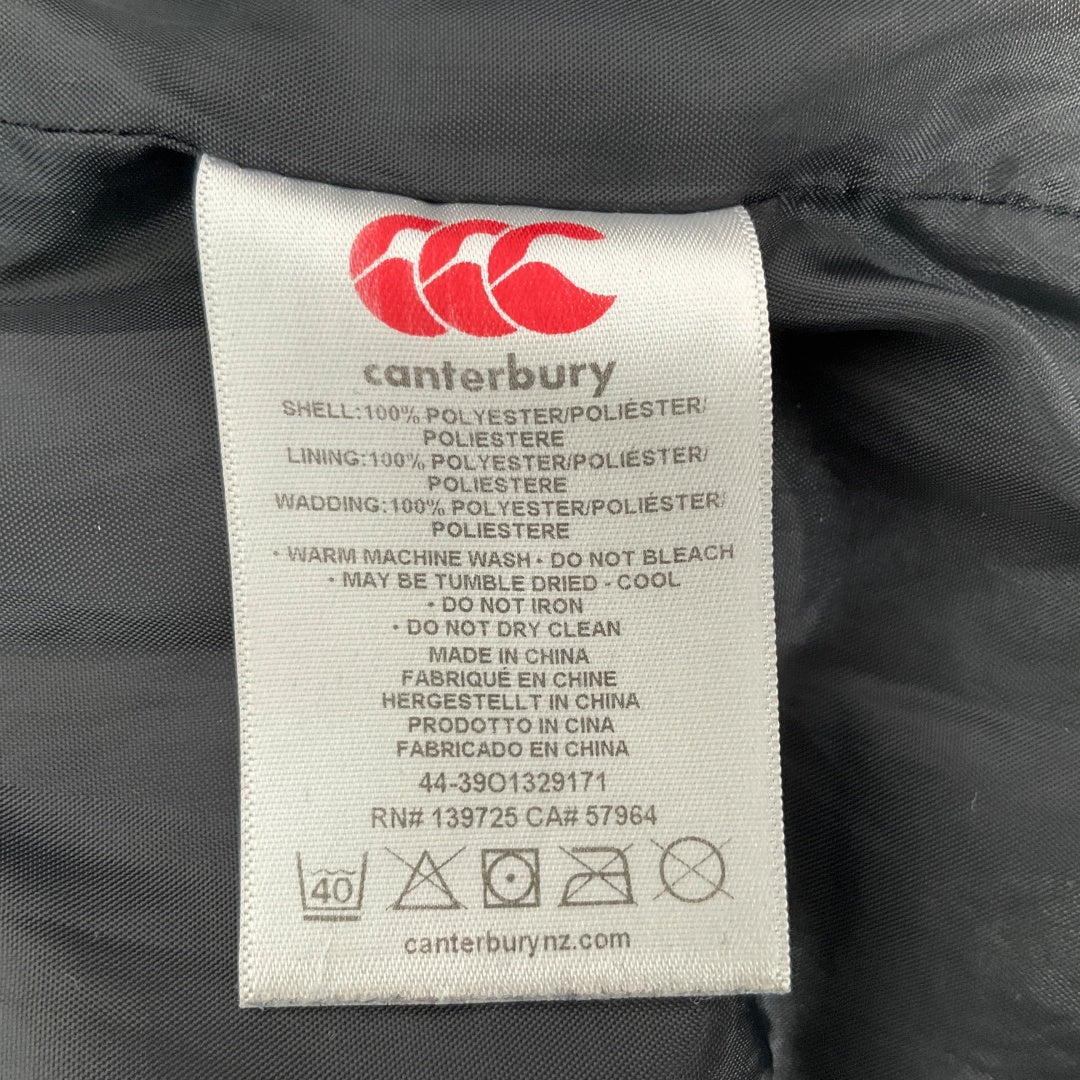 Canterbury Black Puffer Vest – NZ Warriors Embroidered Logo