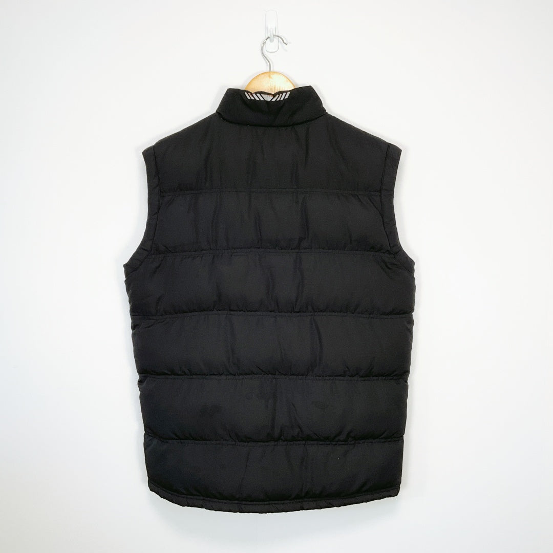 Canterbury Black Puffer Vest – NZ Warriors Embroidered Logo