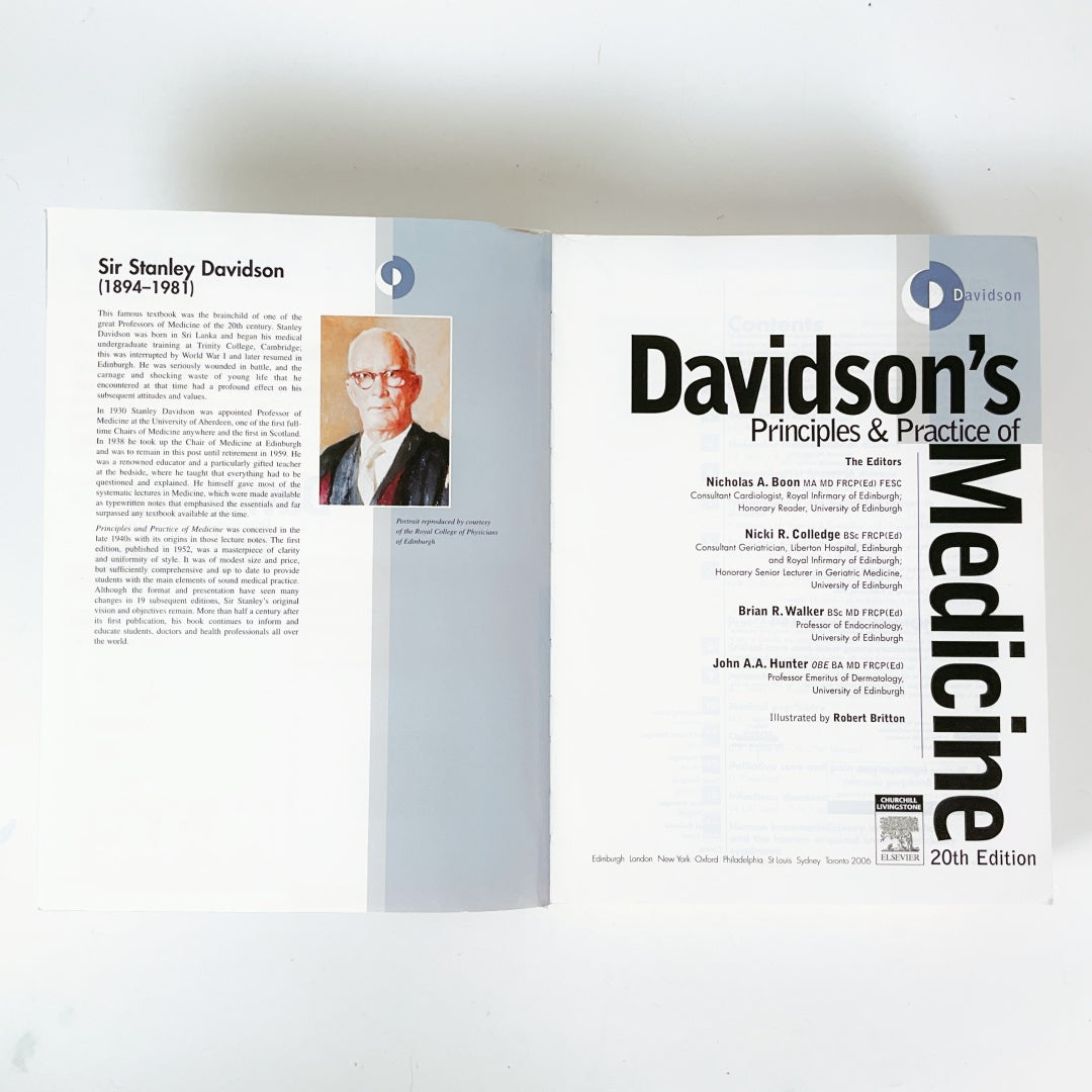 Davidson's Principles and Practice of Medicine: with STUDENT CONSULT Access 20th