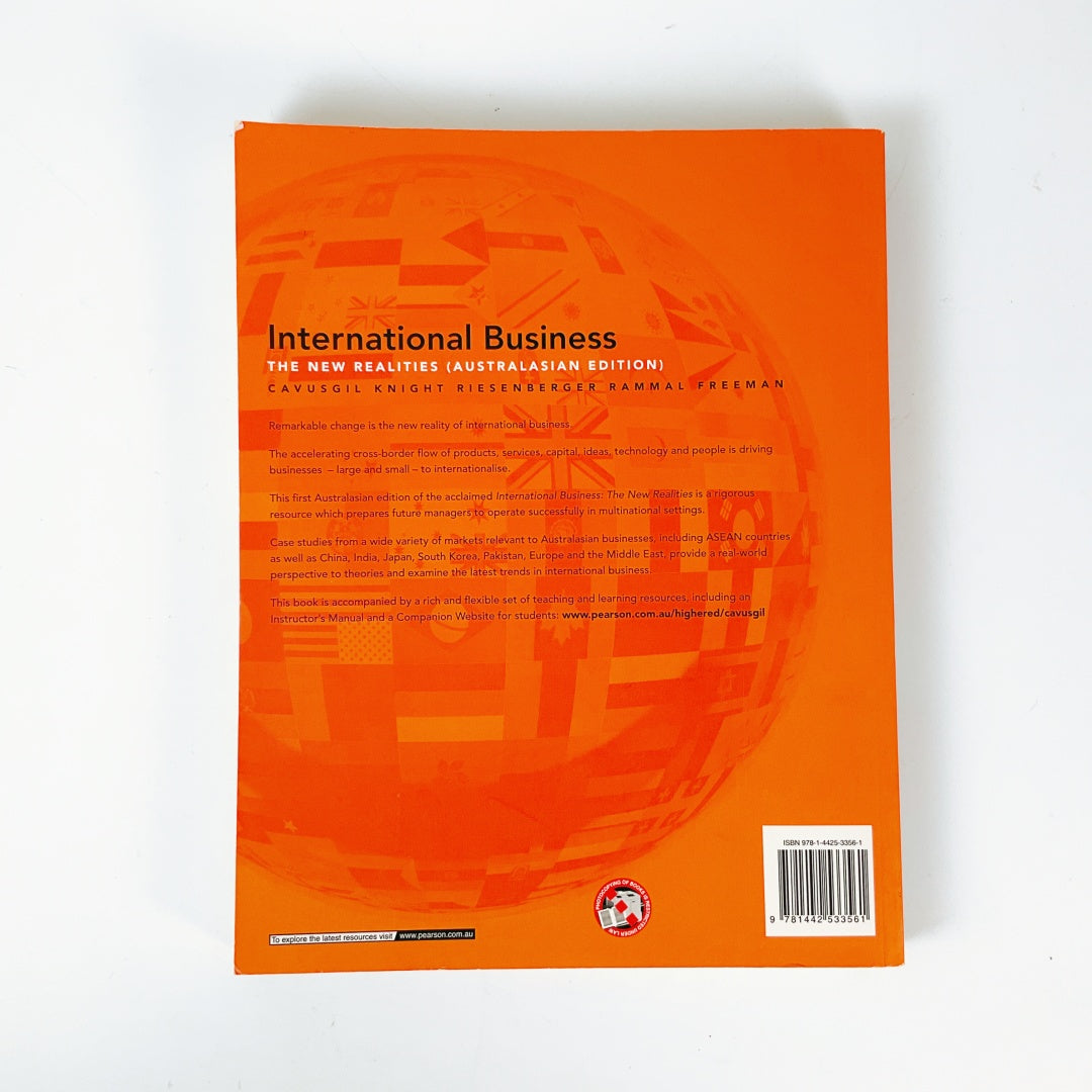 International Business: The New Realities