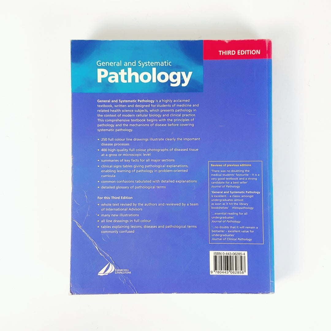 General and Systematic Pathology (3rd edn)