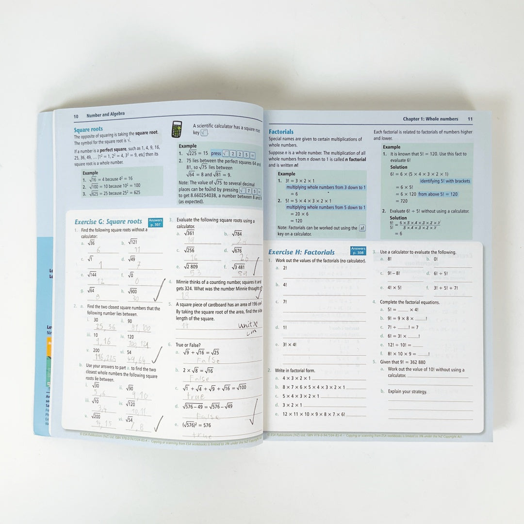LWB Year 9 Mathematics and Statistics Learning Workbook