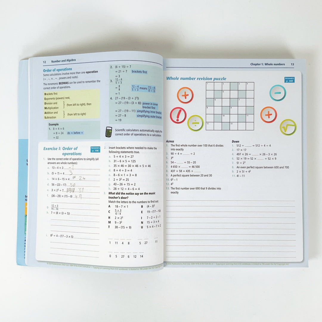 LWB Year 9 Mathematics and Statistics Learning Workbook