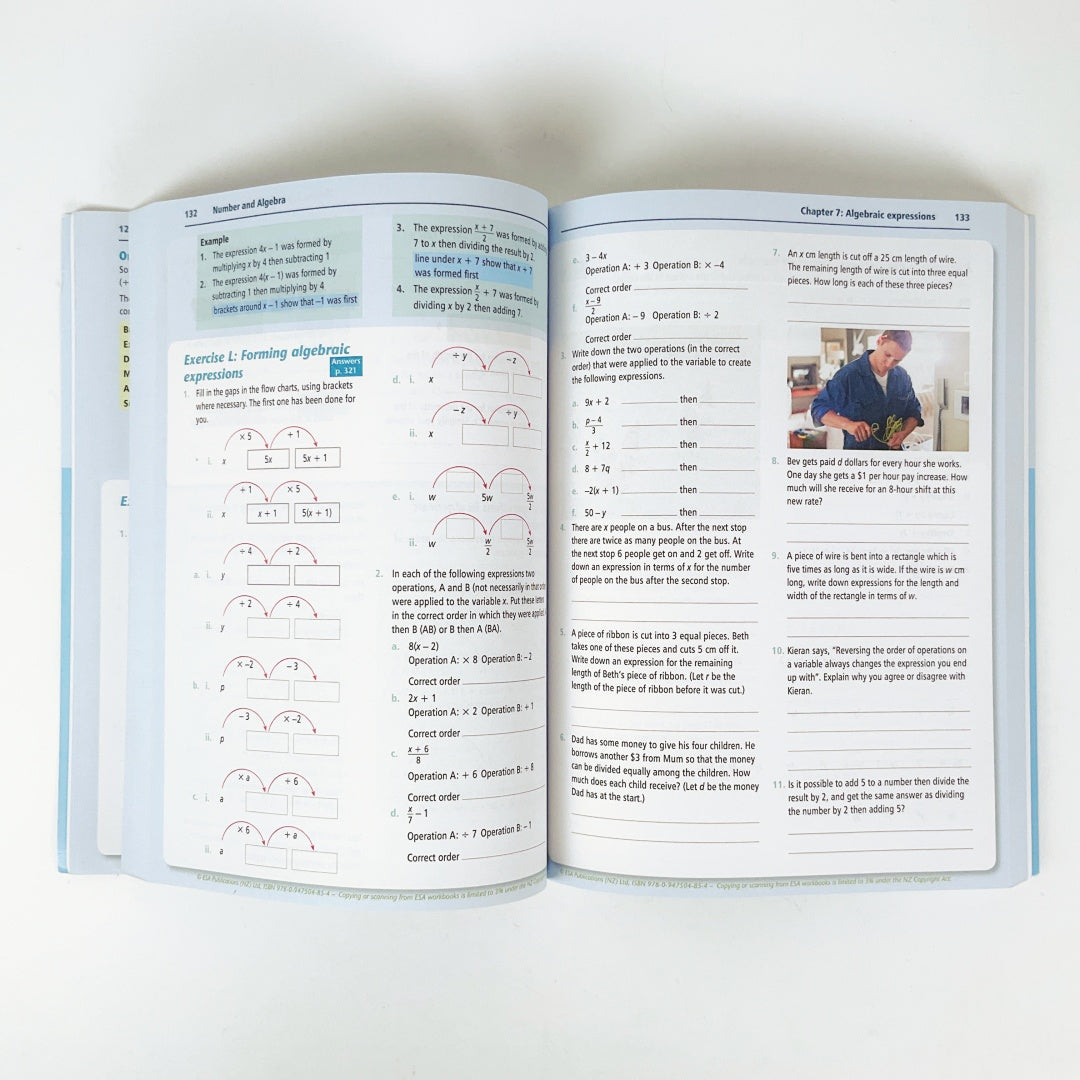 LWB Year 9 Mathematics and Statistics Learning Workbook