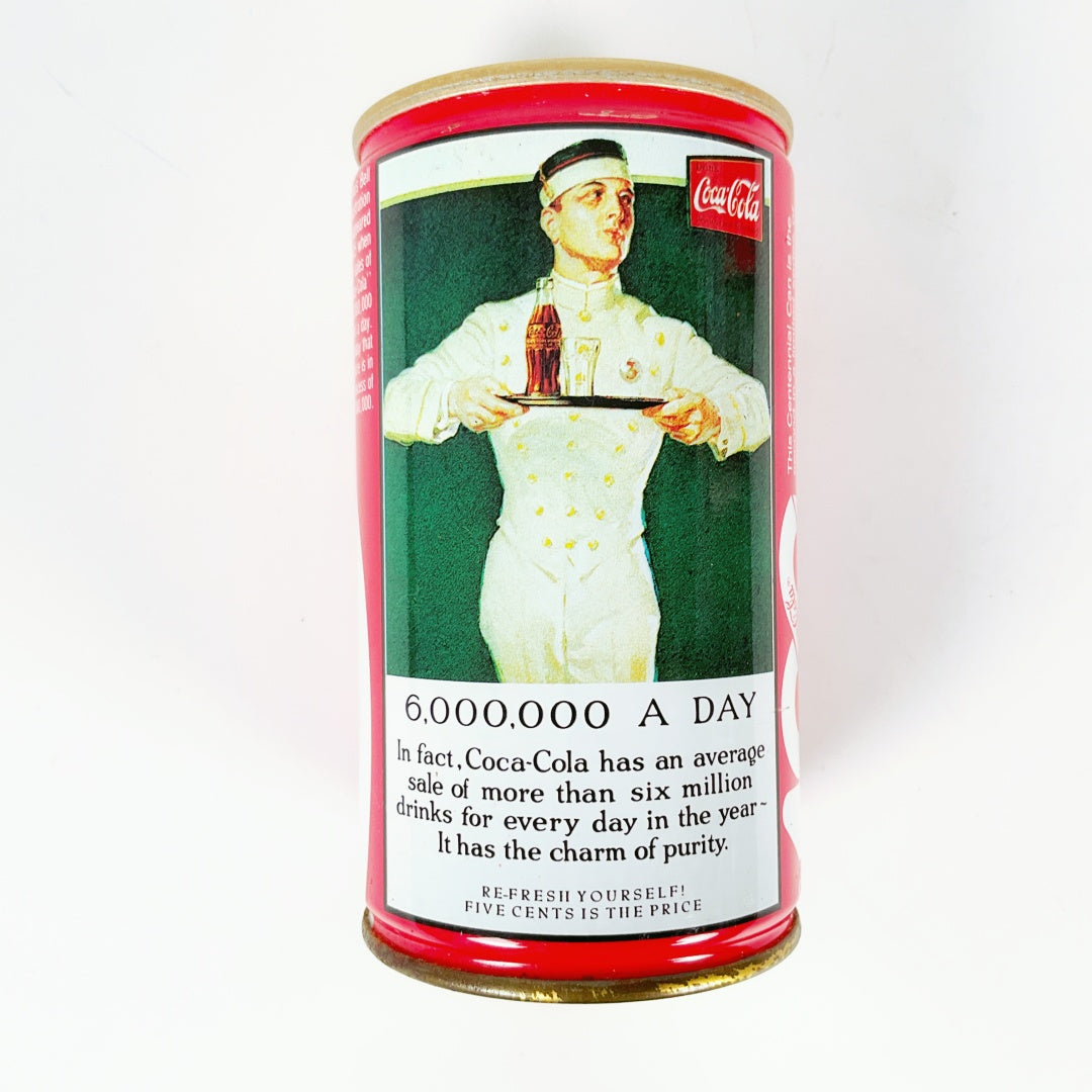 Rare 1986 Coca-Cola Auckland 100 Years Anniversary Can Set (6) – NZ Collectible