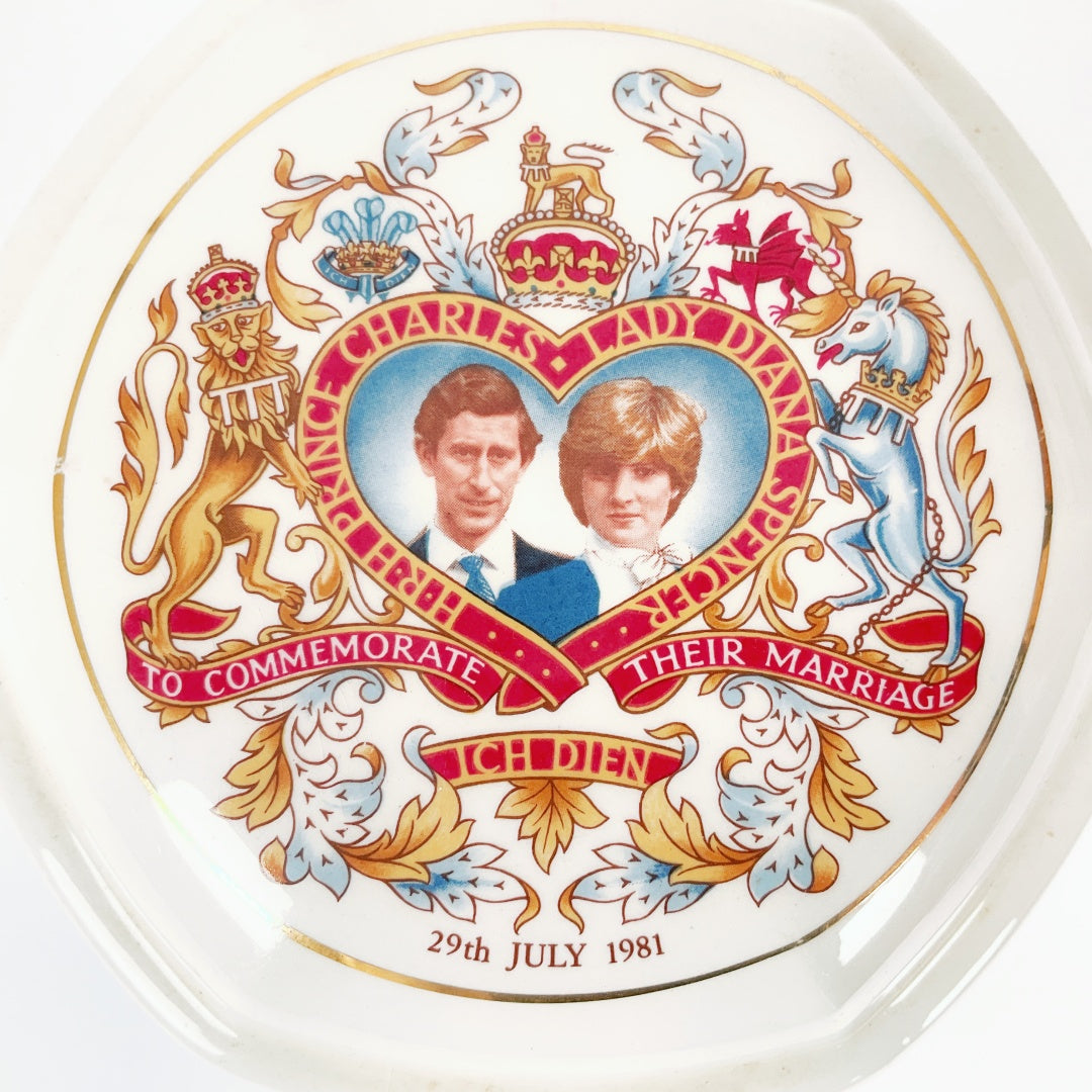 1981 Royal Wedding Commemorative Lidded Bowl - Prince Charles & Princess Diana