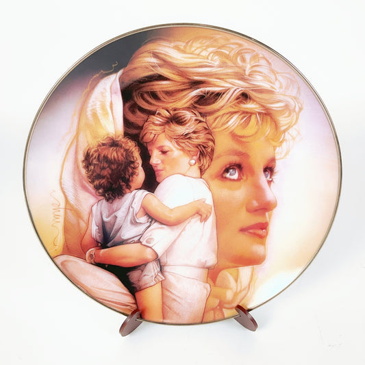 Franklin Mint Princess Diana “Queen of Compassion” Limited Edition Plate