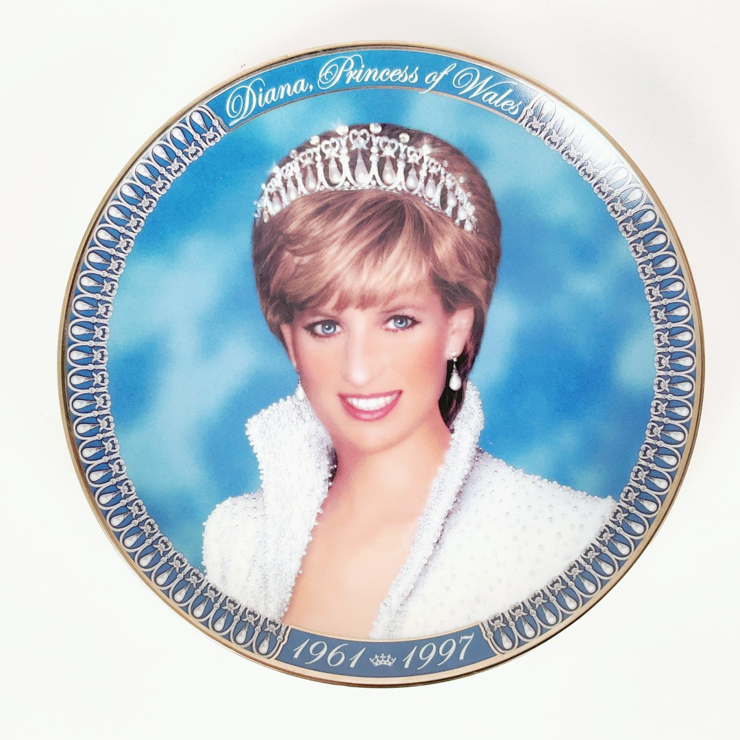 Franklin Mint Princess Diana Tribute Plate – Limited Edition Fine Porcelain