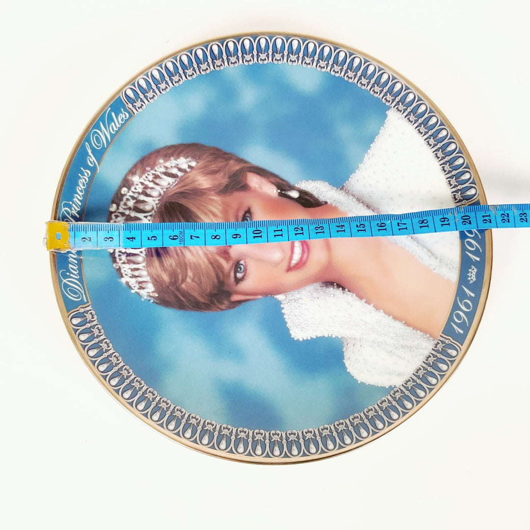 Franklin Mint Princess Diana Tribute Plate – Limited Edition Fine Porcelain