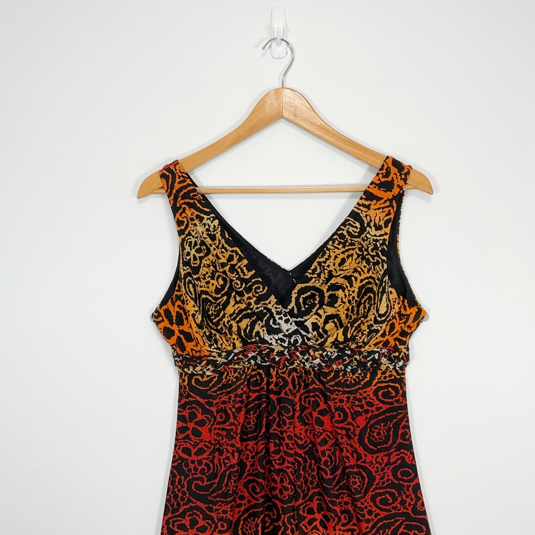 JV Selection Australia - Boho Maxi Dress XL Multicolour Paisley Prin SPCA Op Shops JV Selection Australia - Boho Maxi Dress XL Multicolour Paisley Prin SPCA Op Shops