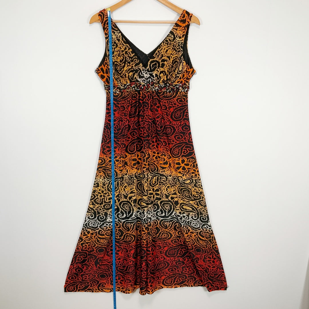 JV Selection Australia - Boho Maxi Dress XL – Multicolour Paisley Print